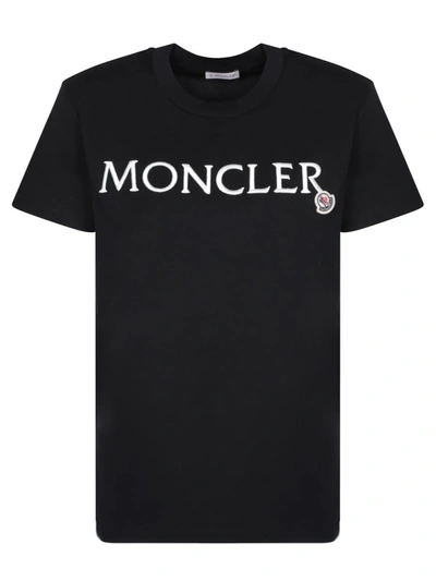 Shop Moncler T-shirts In Black