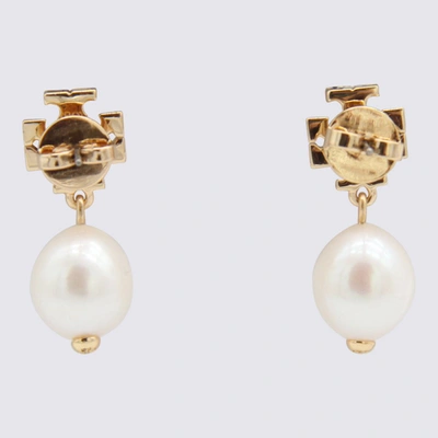Shop Tory Burch Bijoux In Tory Gold/ivory