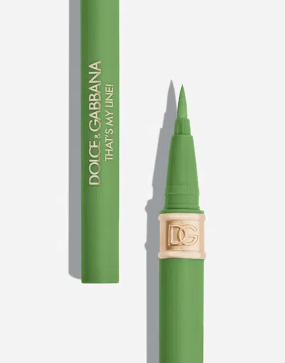 Dolce & Gabbana Sf Ss24 Thats My Line 04 Irl In Green