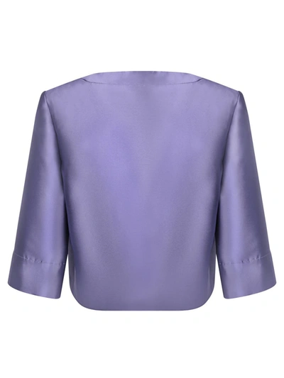 Shop Alberta Ferretti Blazers In Purple