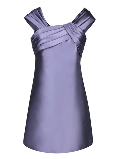 Shop Alberta Ferretti Dresses In Purple