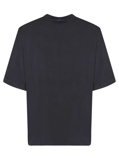 Burberry T-shirt With Round Neck And Short Sleeves In Black