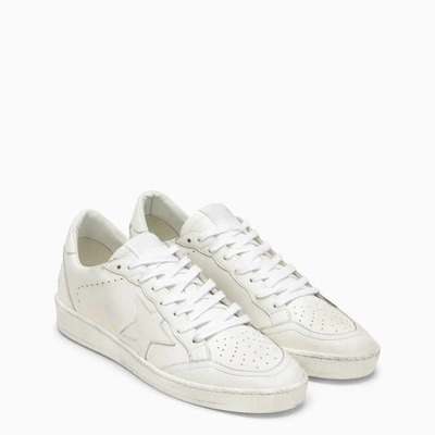 Shop Golden Goose Low Ballstar Sneaker In White