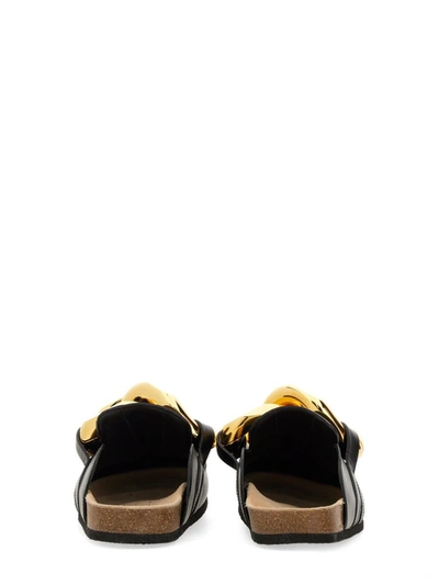 Shop Jw Anderson J.w. Anderson Mules Chain In Black