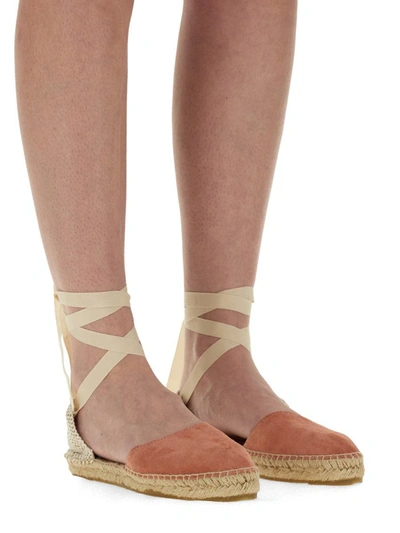 Manebi Espadrilles Flat In Brown