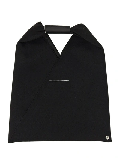 Shop Mm6 Maison Margiela Japanese Bag Small In Black