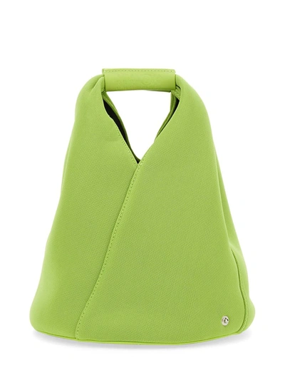 Shop Mm6 Maison Margiela Japanese Bucket Bag In Green