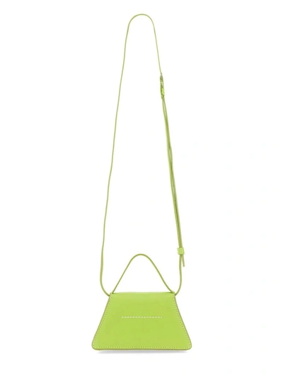 Shop Mm6 Maison Margiela Mini Numeric Bag In Green