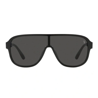 Shop Ralph Lauren Sunglasses In Black Matte
