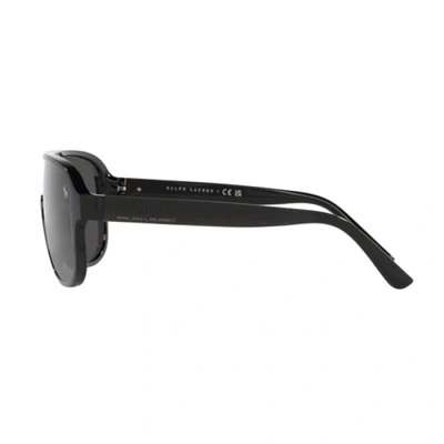 Shop Ralph Lauren Sunglasses In Black Matte