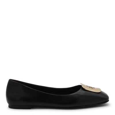 Shop Tory Burch Flat Shoes Black