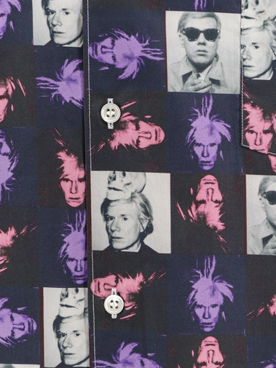 Shop Comme Des Garçon Shirt Andy Warhol Cotton Shirt
