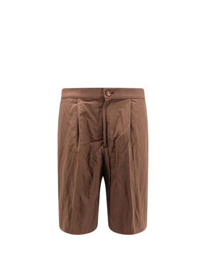 Shop Hevo Cotton And Metal Bermuda Shorts With Pinces