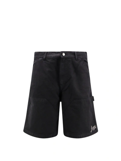 Shop Barrow Cotton Cargo Bermuda Shorts With Back Logo Patch