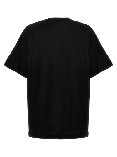 Shop Yohji Yamamoto Crew-neck T-shirt Black
