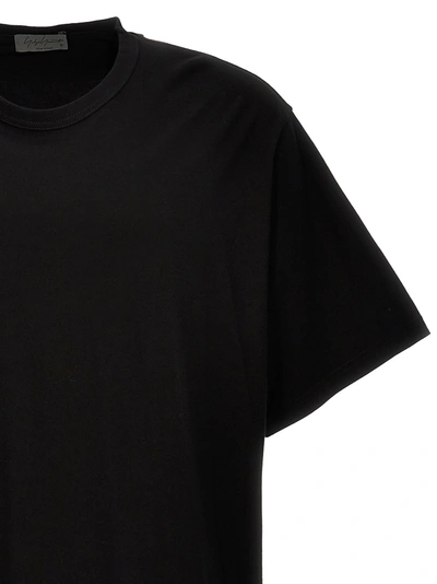 Shop Yohji Yamamoto Crew-neck T-shirt Black