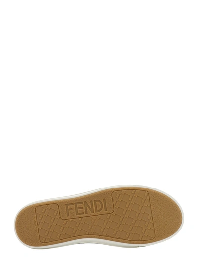 Shop Fendi Ff Fabric Sneakers
