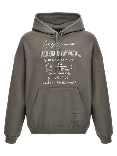 Shop Yohji Yamamoto Neighborhood Sweatshirt Gray