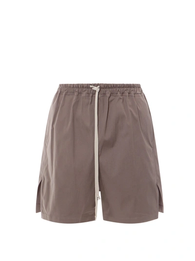 Shop Rick Owens Organic Cotton Bermuda Shorts