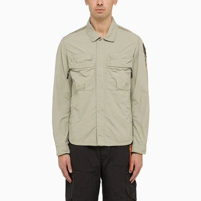 Shop Parajumpers Sage Colour Millard Jacket In Nylon In Green
