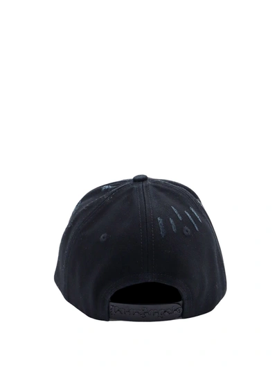 Shop Palm Angels Used Effect Cotton Hat