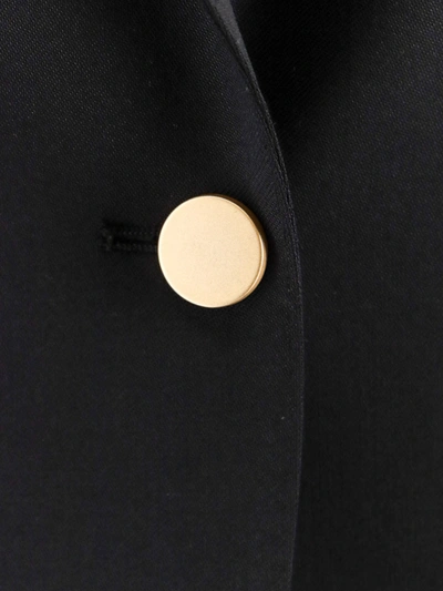 Shop Tagliatore Wool Blend Blazer With Gold Buttons