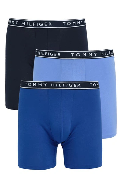 Shop Tommy Hilfiger Boxer Briefs In Persian Blue