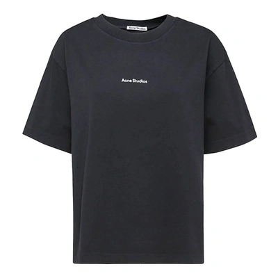 Shop Acne Studios T-shirts And Polos Black