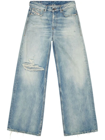 Shop Diesel '1996 D-sire' Jeans In Blue