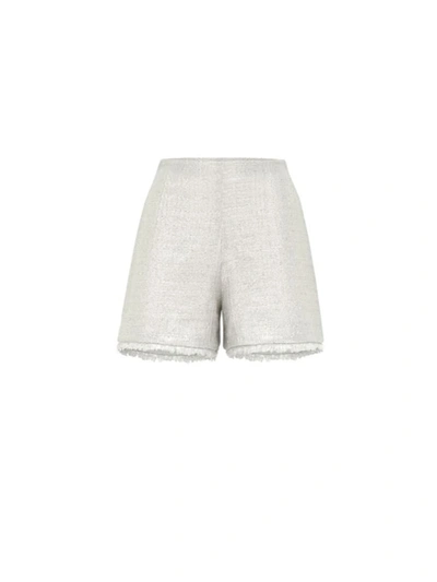 Shop Federica Tosi Shorts In Grey