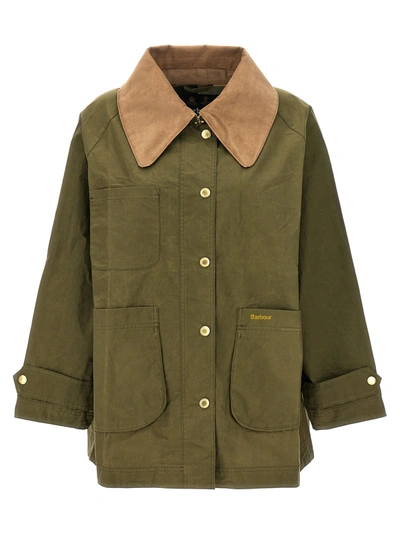 Shop Barbour Hutton Casual Jackets, Parka In Green