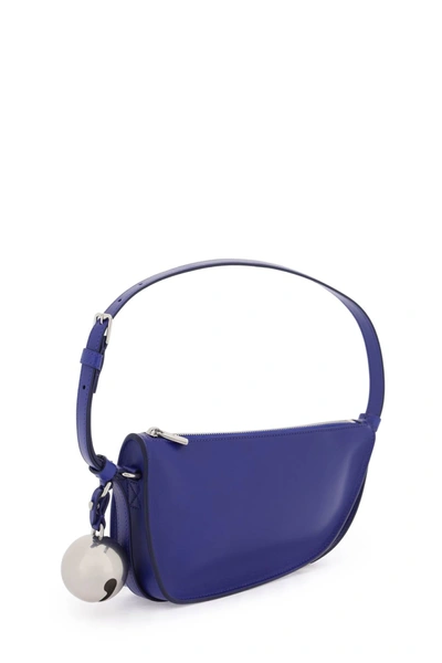 Shop Burberry Mini Shield Shoulder Bag Women In Blue