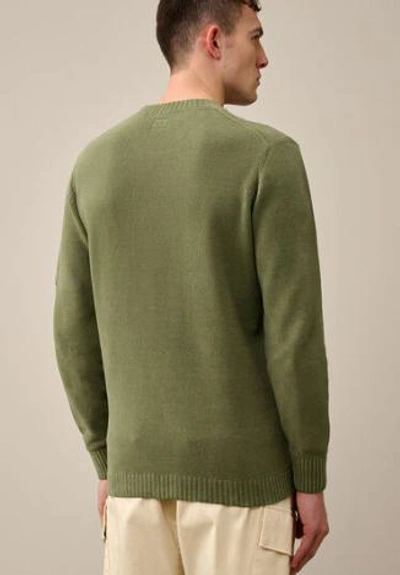 Shop C.p. Company Cp Company Sweaters In Agave Green