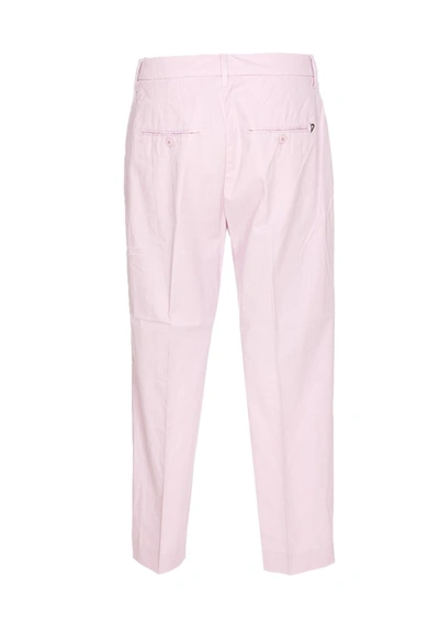 Shop Dondup Trousers In Pink