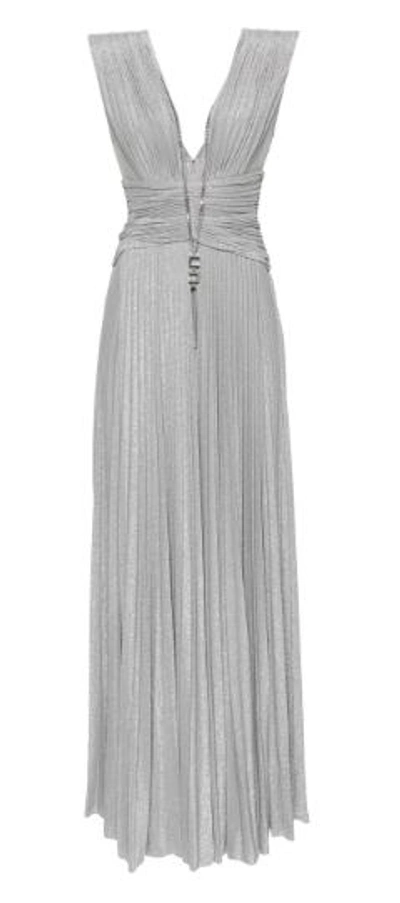 Shop Elisabetta Franchi Dresses In Silver
