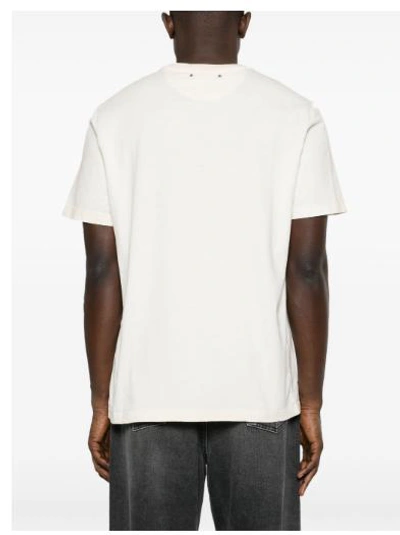 Shop Golden Goose T-shirts And Polos In Heritage White/black