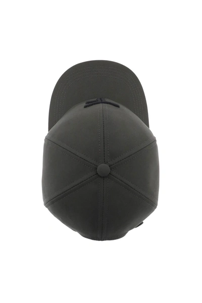 Shop Tom Ford Baseball Cap With Embroidery Men In Gray