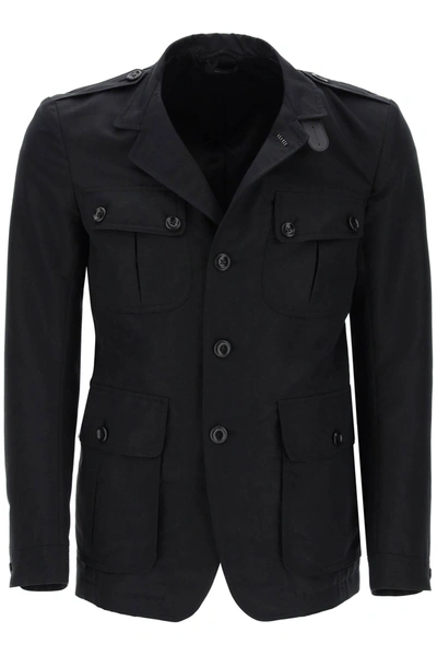 Shop Tom Ford Cotton And Nylon Field Jacket Men In Black