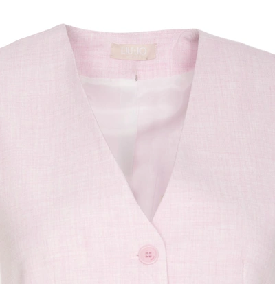 Shop Liu •jo Liu Jo Jackets In Pink