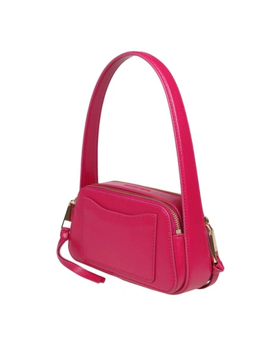 Shop Marc Jacobs Shoulder Bag In Saffiano Leather In Lipstick