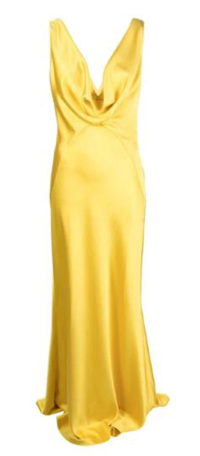 Shop Pinko Dresses In Yellow