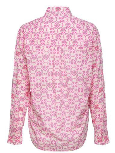 Shop Pinko Shirts In Burro/rosa