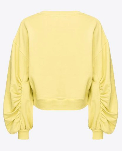 Shop Pinko Sweaters In Yellow