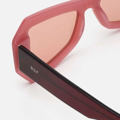 Retrosuperfuture Tempio Rectangular Frame Sunglasses In Pink