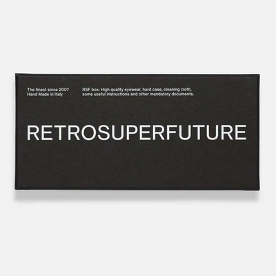 Retrosuperfuture Tempio Rectangular Frame Sunglasses In Pink