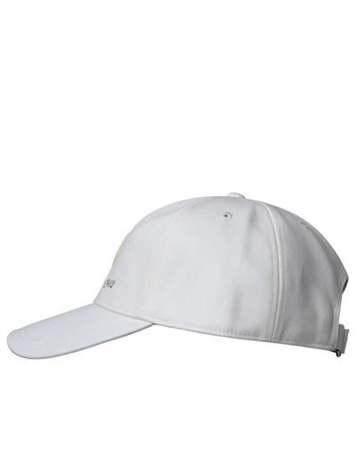 Shop Moncler White Cotton Cap