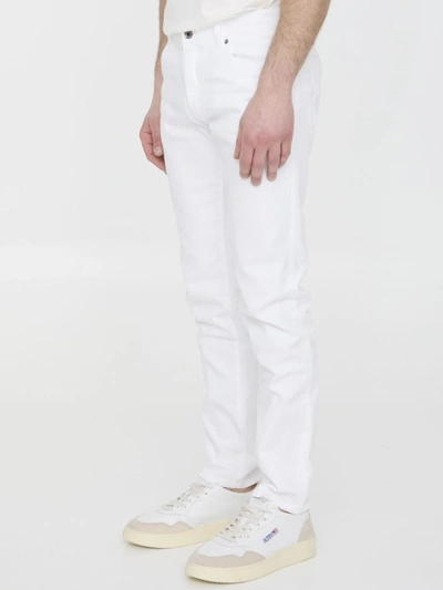Shop Dolce & Gabbana Denim Jeans In White