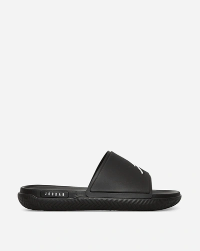 Shop Nike Air Jordan Jumpman Slides In Black