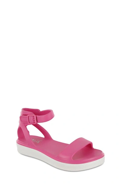 Shop Mia Kids' Little Ellen Platform Sandal In Hot Pink