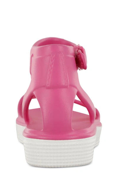 Shop Mia Kids' Little Ellen Platform Sandal In Hot Pink